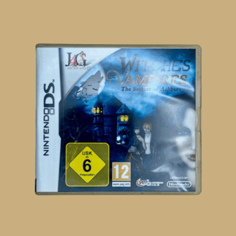 Nintendo ds witches & vampires the secrects of ashburry front