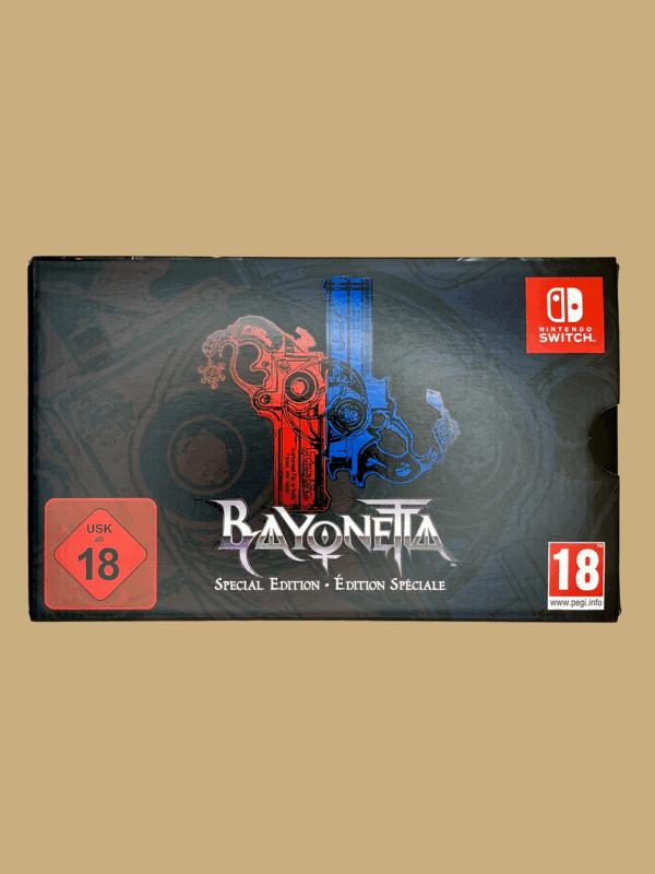 Nintendo switch bayonetta special edition front