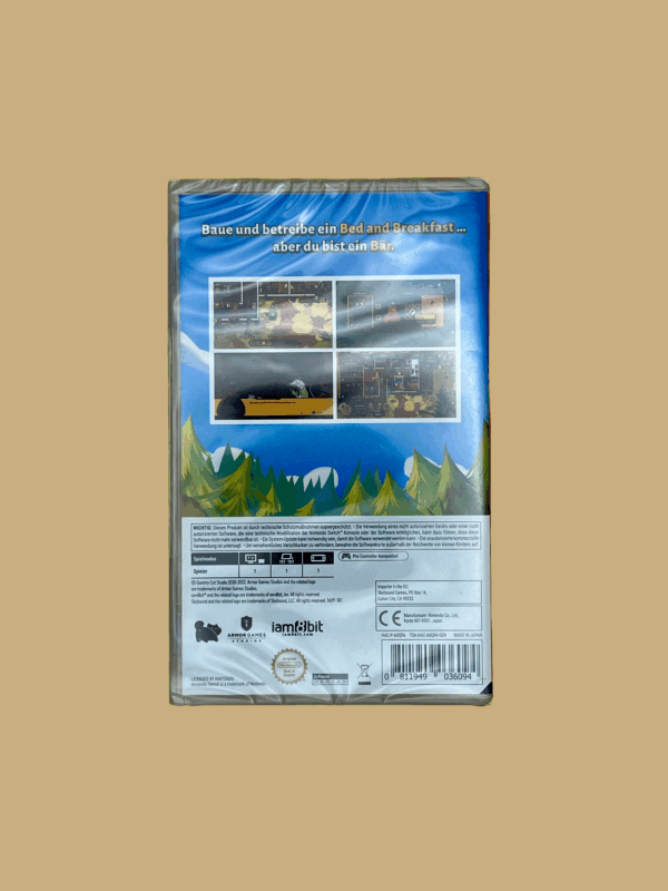 Nintendo switch bear & breakfast back