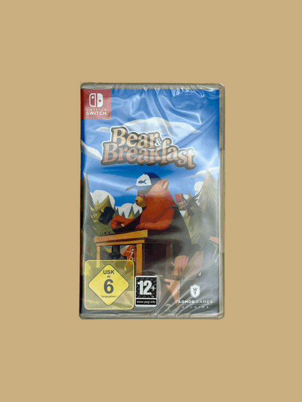 Nintendo switch bear & breakfast front