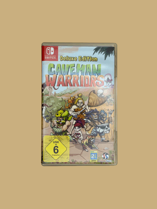Nintendo switch caveman warriors deluxe edition front