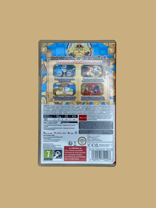 Nintendo switch dokapon kingdom connect back