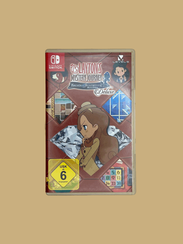 Nintendo switch layton's mystery journey katrielle und die verschwörung der millionäre front