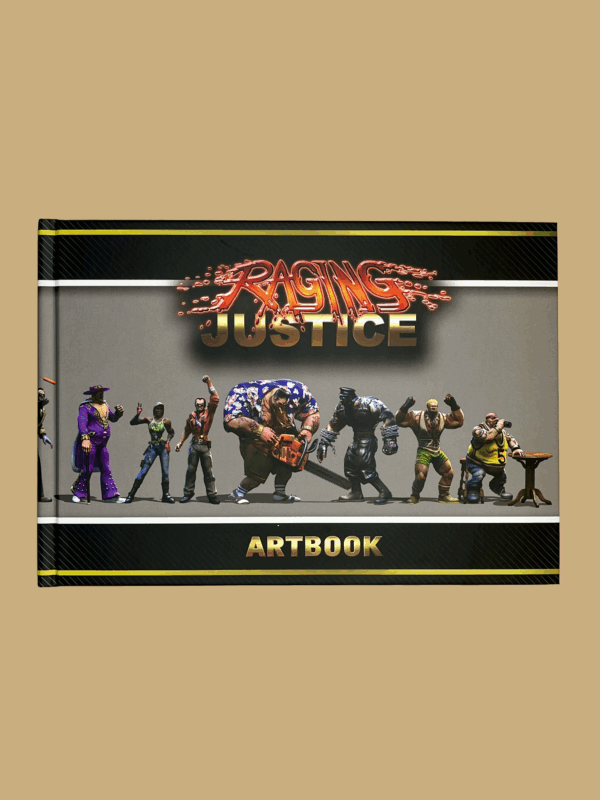 Nintendo switch raging justice art book