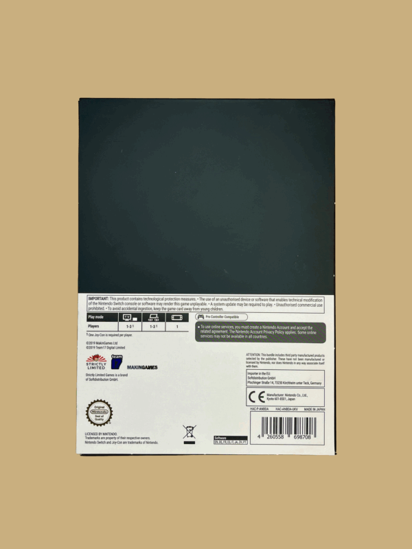 Nintendo switch raging justice back