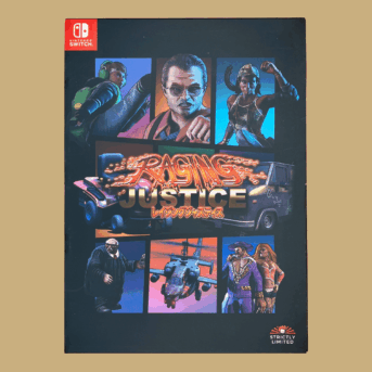 Nintendo switch raging justice front