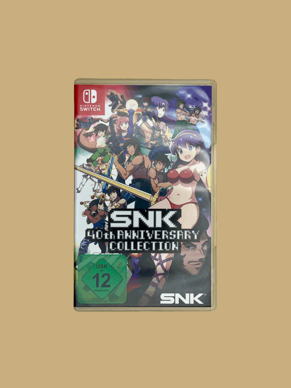 Nintendo switch snk 40th anniversary collection front