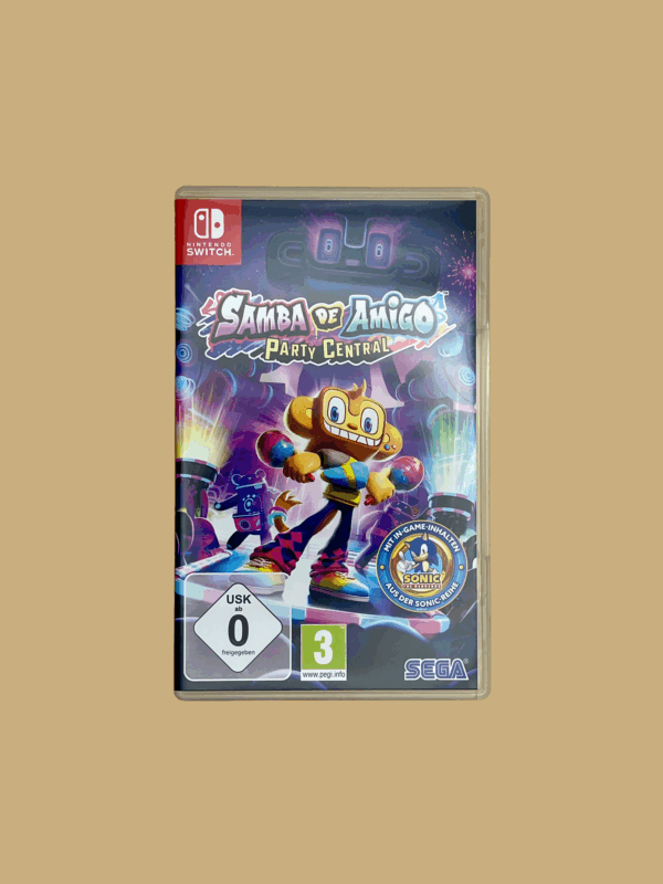 Nintendo switch samba de amigo party central front