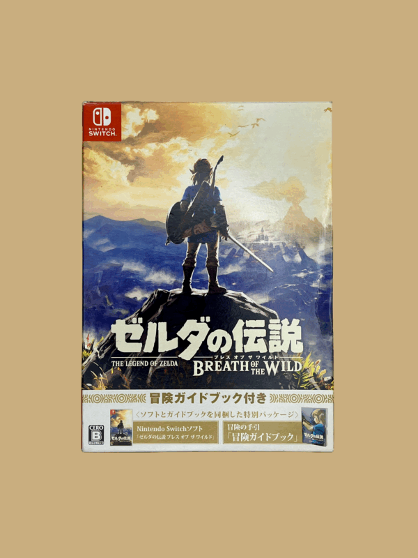 Nintendo switch the legend of zelda breath of the wild jap front