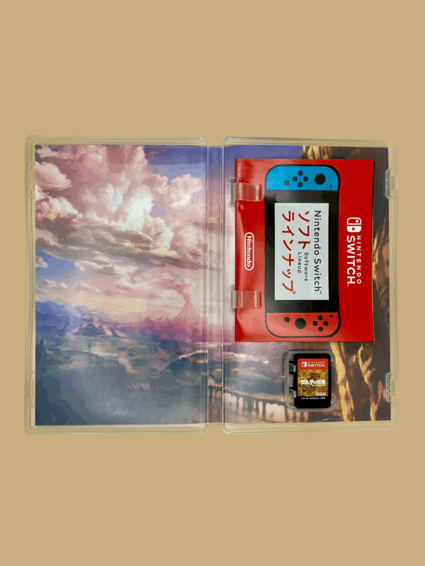 Nintendo switch the legend of zelda breath of the wild jap game modul