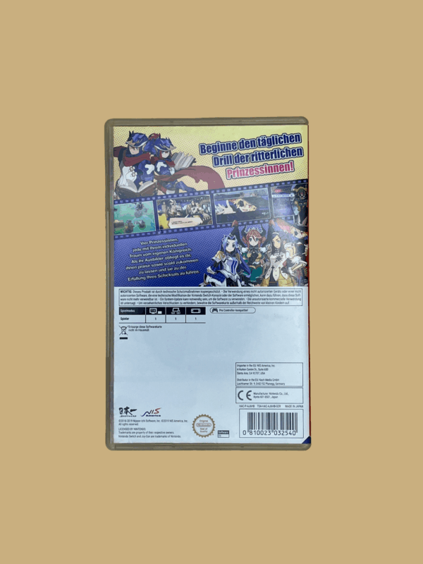 Nintendo switch the princess guide back
