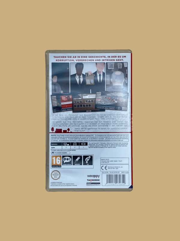 Nintendo switch this is the police back