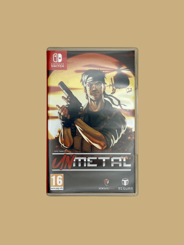 Nintendo switch unmetal collector's edition game front