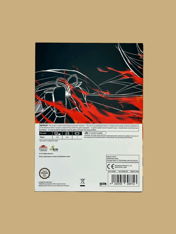 Nintendo switch vasara collection back