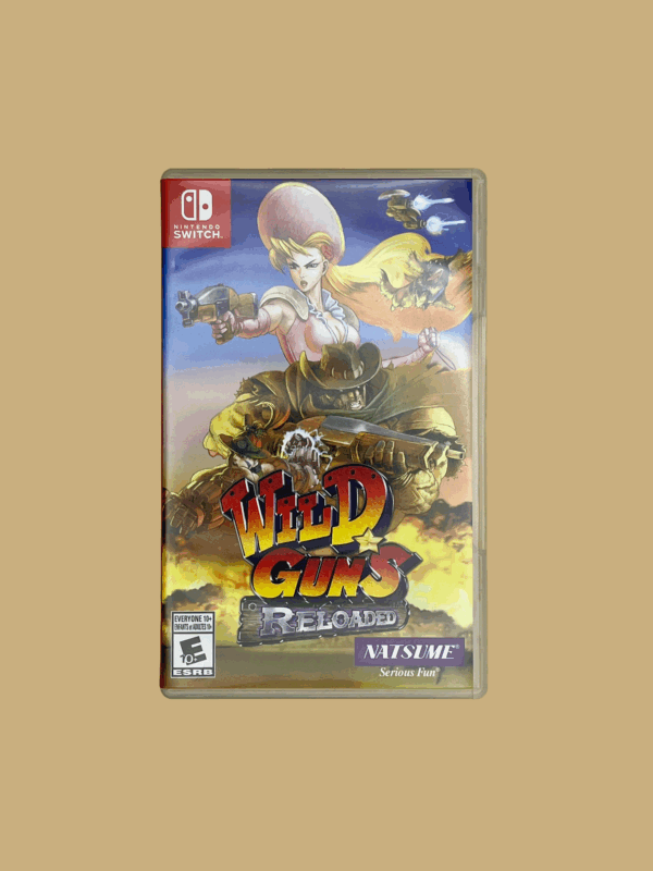 Nintendo switch wild guns reloaded front