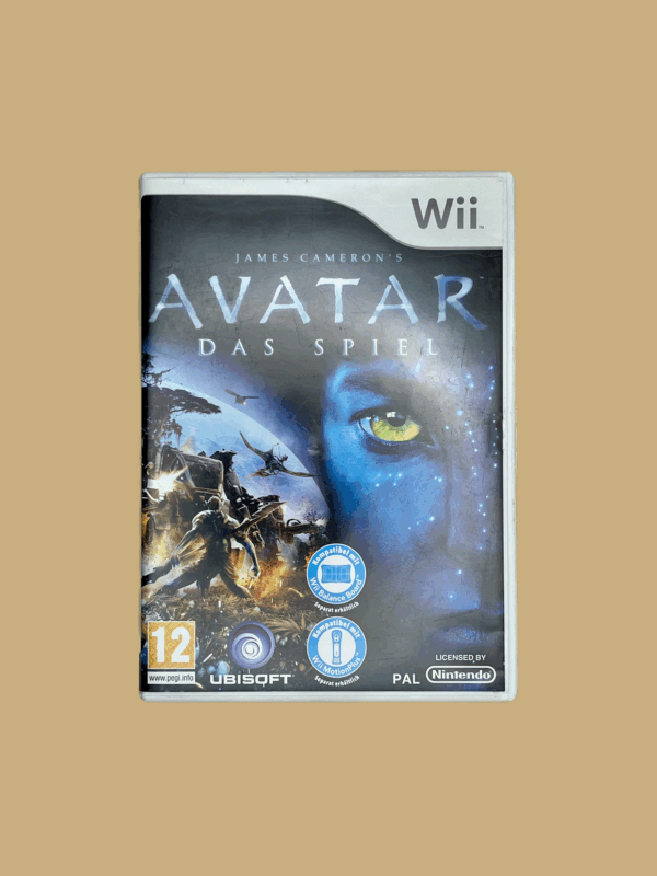 Nintendo wii avatar das spiel front