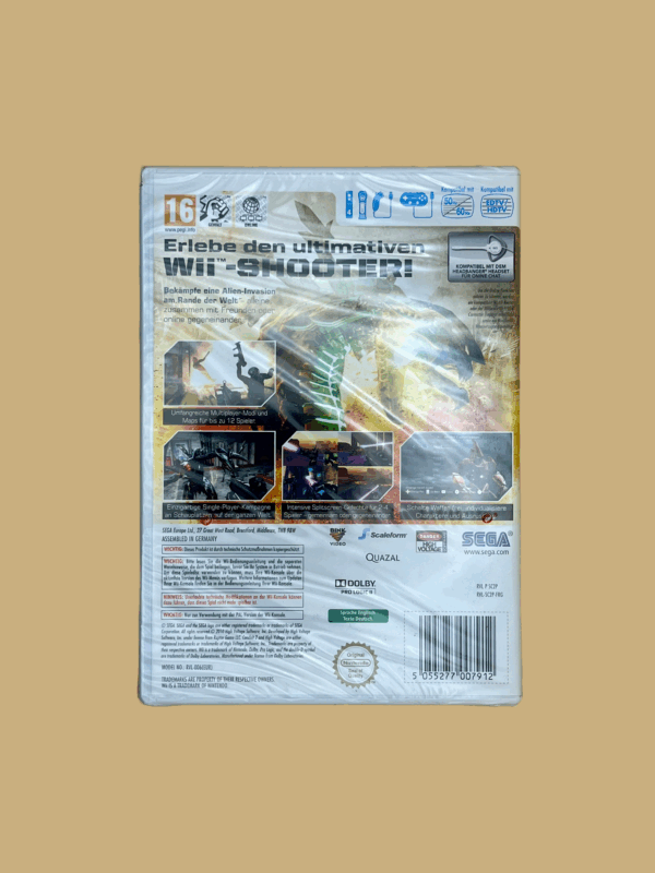 Nintendo wii conduit 2 back