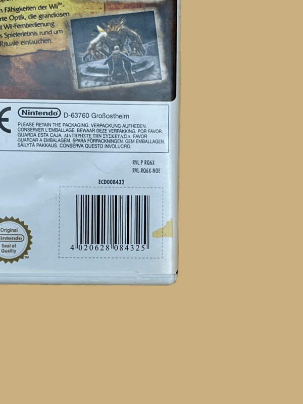 Nintendo wii cursed mountain damage