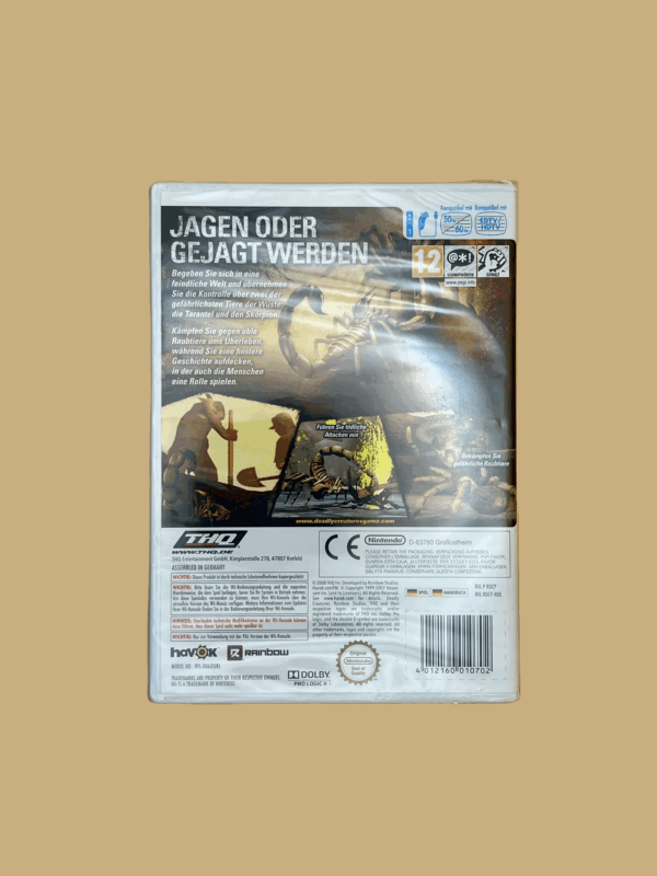 Nintendo wii deadly creatures back