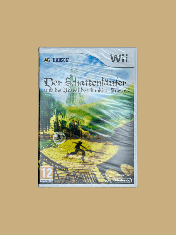 Nintendo wii der schattenläufer und die rätsel des dunklen turms front
