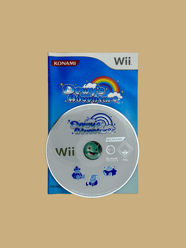 Nintendo wii dewy's adventure disc