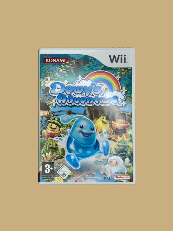 Nintendo wii dewy's adventure front