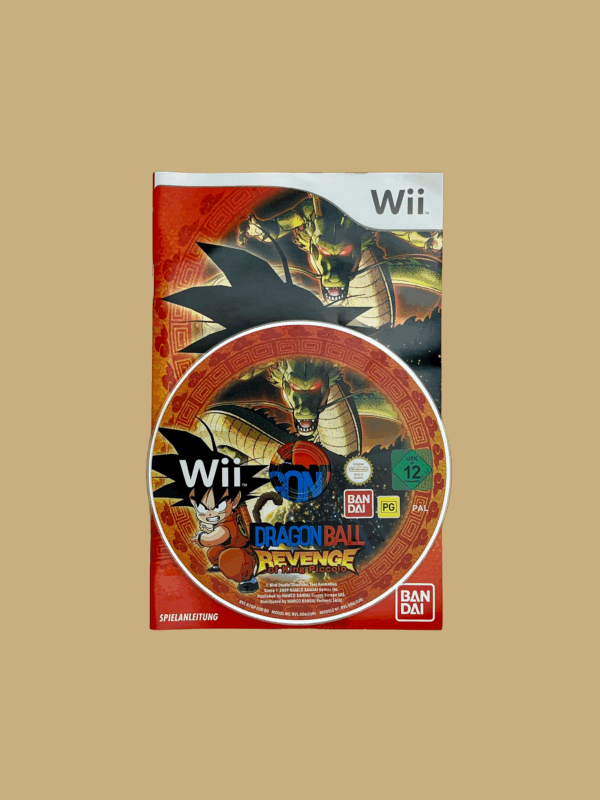 Nintendo wii dragon ball revenge of king piccolo disc