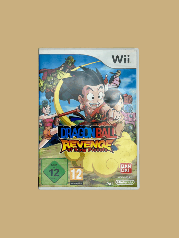 Nintendo wii dragon ball revenge of king piccolo front