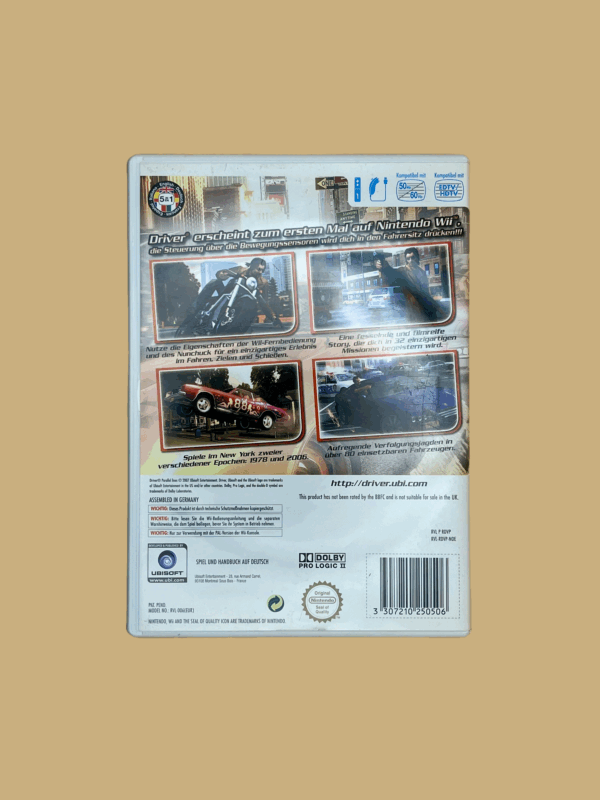 Nintendo wii driver parallel lines back