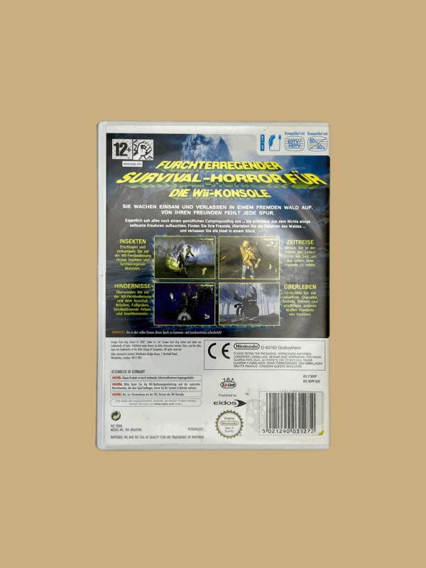 Nintendo wii escape from bug island back