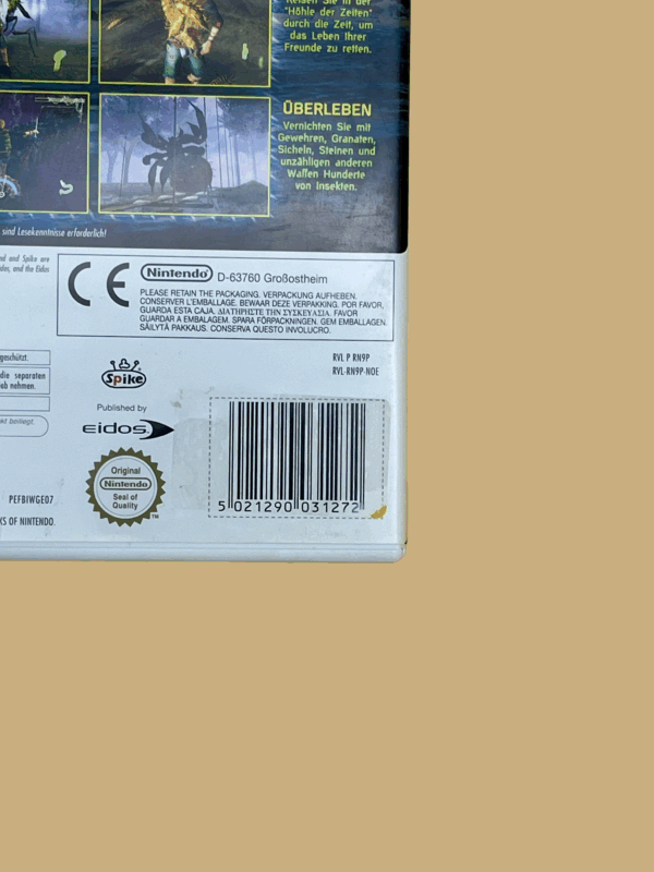 Nintendo wii escape from bug island damage