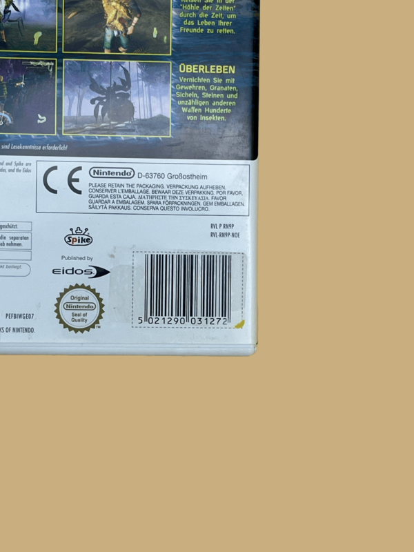 Nintendo wii escape from bug island damage