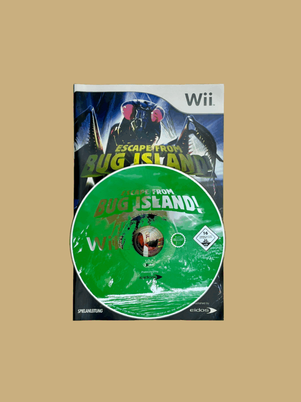 Nintendo wii escape from bug island disc