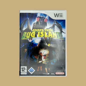 Nintendo wii escape from bug island front