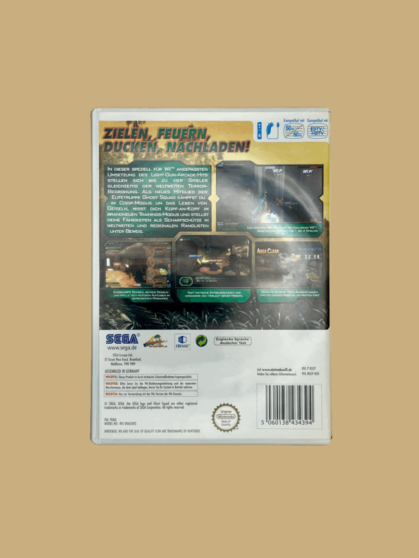 Nintendo wii ghost squad back