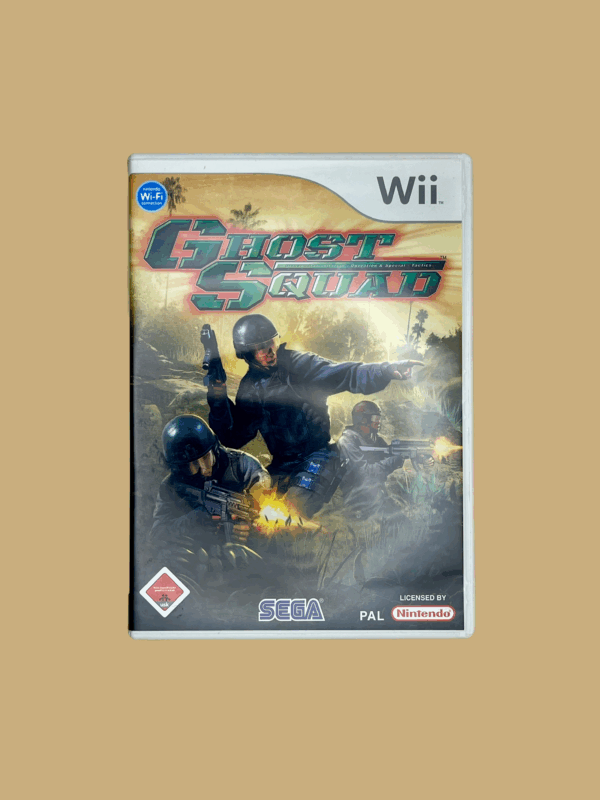 Nintendo wii ghost squad front