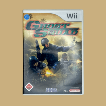 Nintendo wii ghost squad front