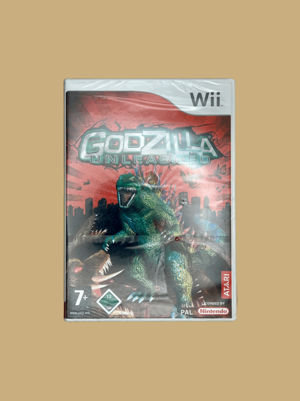 Nintendo wii godzilla unleashed front