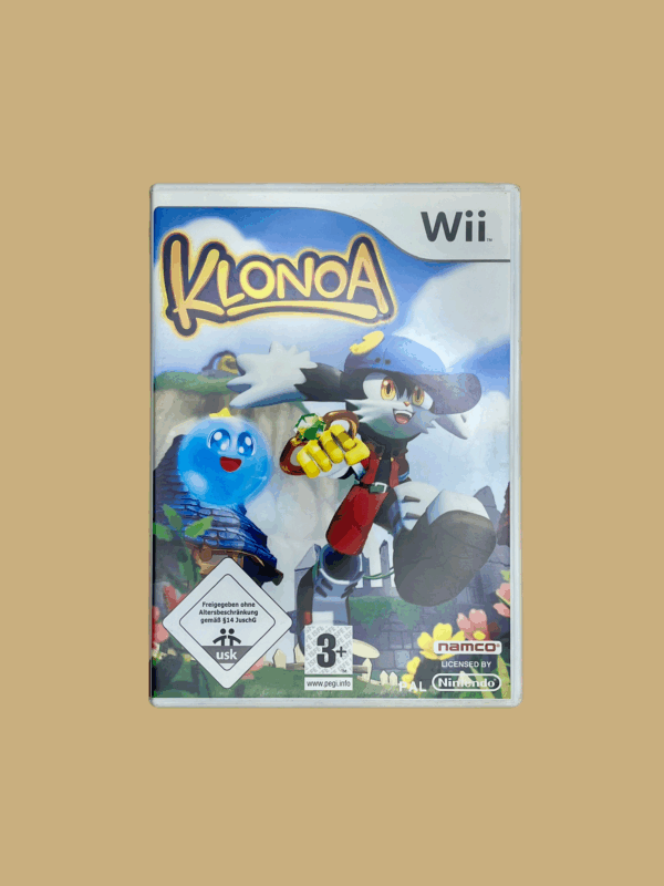 Nintendo wii klonoa front