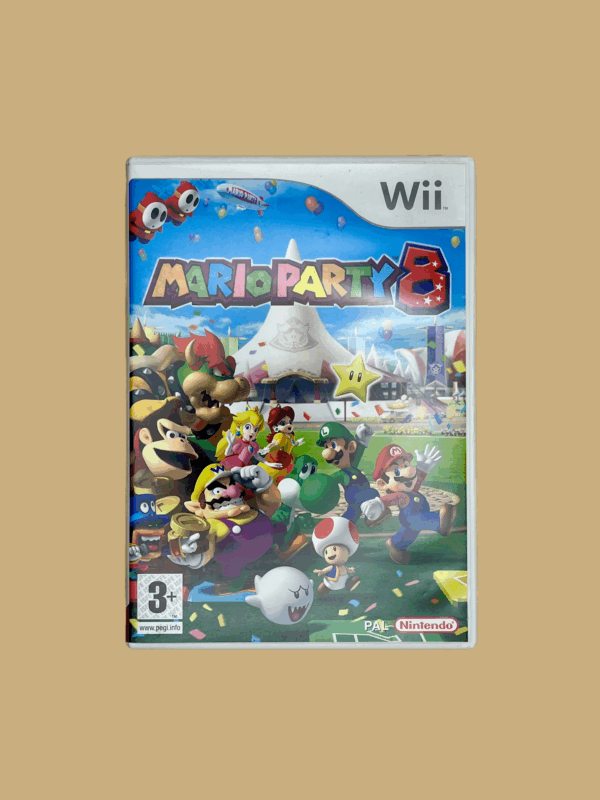Nintendo wii mario party 8 front