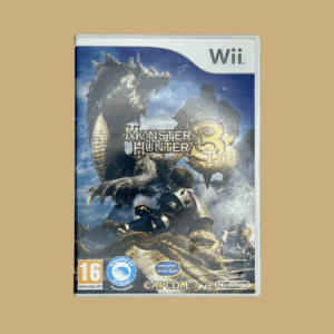 Nintendo wii monster hunter 3 tri front