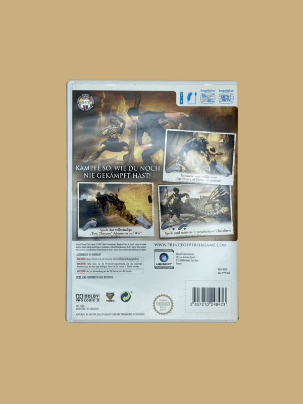 Nintendo wii prince of persia rival swords back