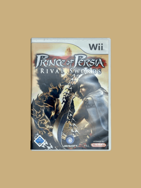 Nintendo wii prince of persia rival swords front