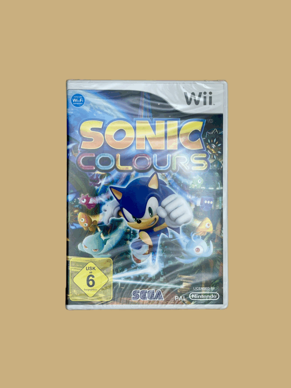 Nintendo wii sonic colours front