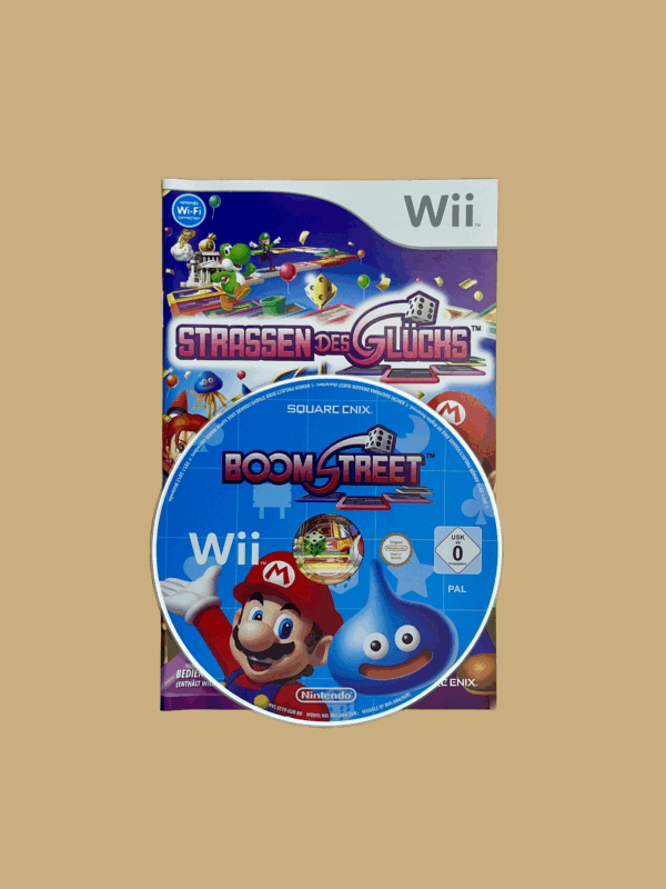 Nintendo wii strassen des glücks disc