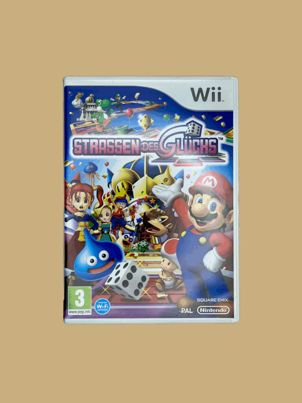 Nintendo wii strassen des glücks front