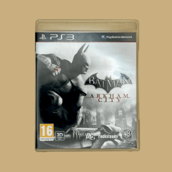 Playstation 3 batman arkham city front