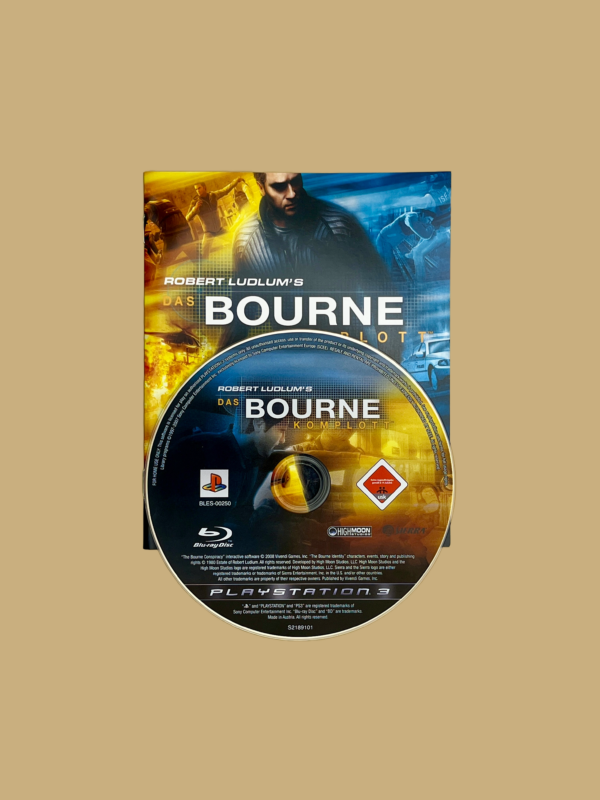 Playstation 3 das bourne komplott disc