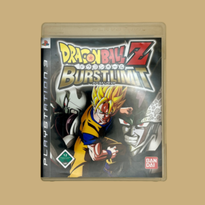 Playstation 3 dragon ball z burst limit front