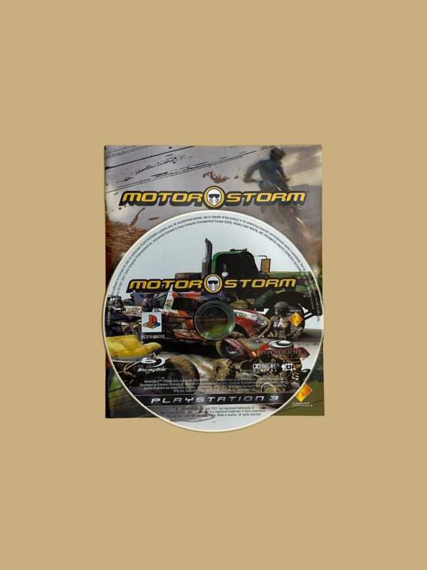 Playstation 3 motorstorm disc